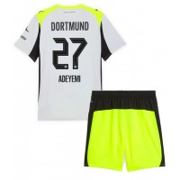 Borussia Dortmund Karim Adeyemi #27 Vieras Peliasu Lasten 2025-26 Lyhythihainen (+ Lyhyet housut)